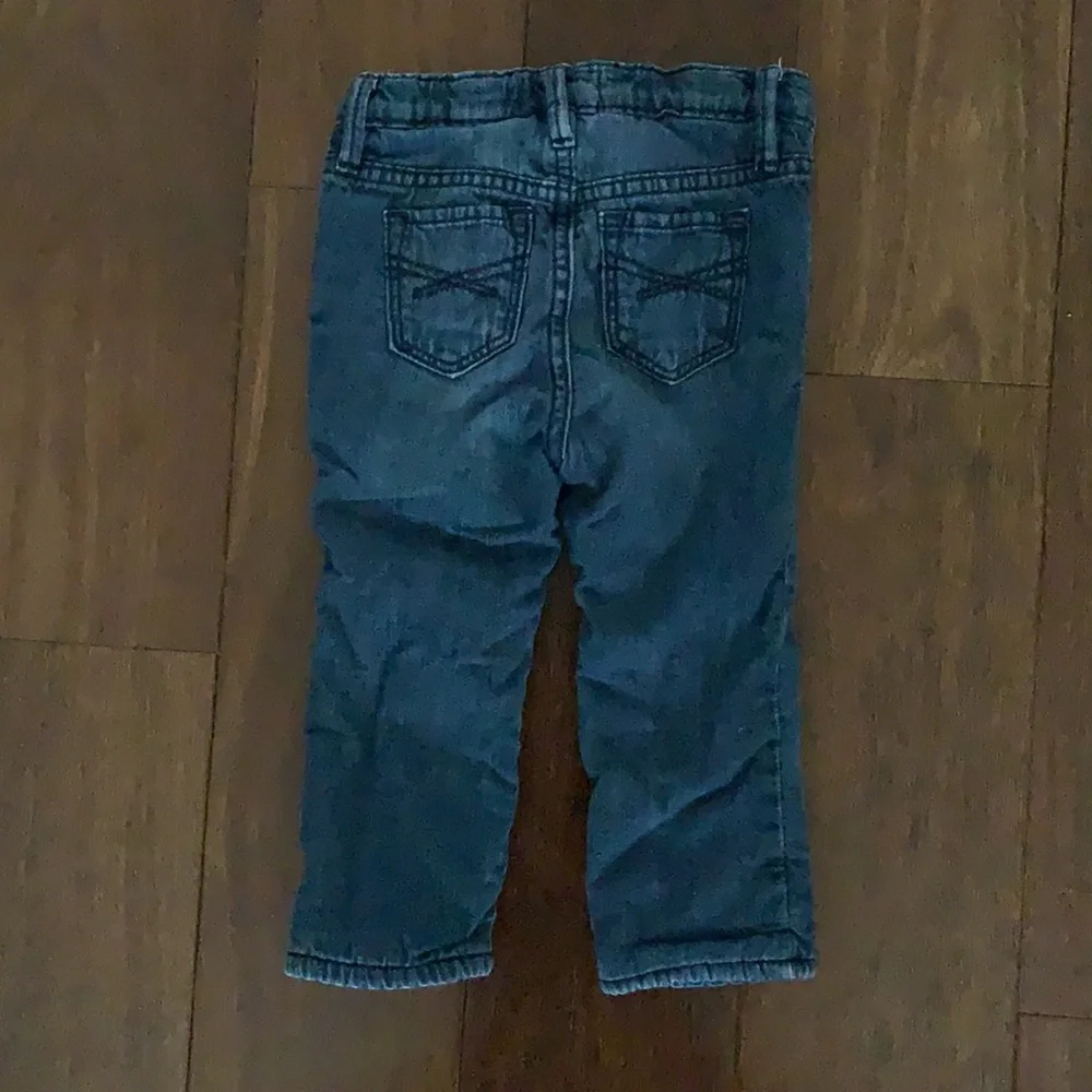 GAP fleece-lined jeans